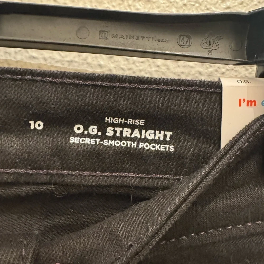 NWT Old Navy Women’s High Rise O.G. Straight 3” Inseam Black Short - Picture 4 of 4